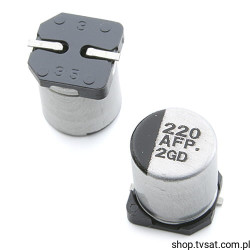 EEEFPA221XAP Elecos 220uF 10V 6.3x7.7mm SMD PANASONIC