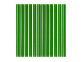 Wkład klejowy termotopliwy 7,2x100mm 12 sztuk zielony