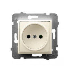 ARIA beżowy GP-1U/m/27 Gniazdo poj. bu. OSPEL