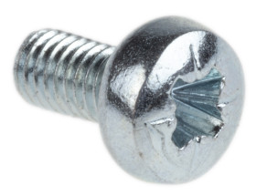 Śruby maszynowe M3 łeb z łbem walcowym soczewkowym Stalowe długość 6.0mm skok 0.50mm