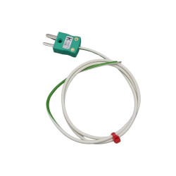 Termopara Typ K średnica 1/0.376mm długość 0.3m Wtyk miniaturowy RS PRO