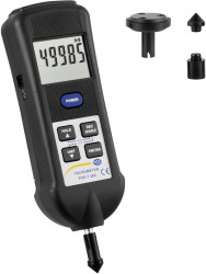 Licznik obrotów PCE Instruments PCE-T 260 optyczna, mechaniczna 0.5 - 19999 U/min 5 - 99999 U/min Kalibracja (DAkkS)