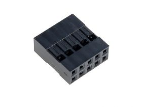Obudowa złacza czarna 2x5PIN r.2.54mm (10 szt)