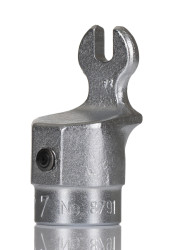 Wkładka do kluczy dynamometrycznych, seria: 8791, Klucz płasko-oczkowy, typ: Łeb klucza, rozmiar: 7 mm, wykończenie: