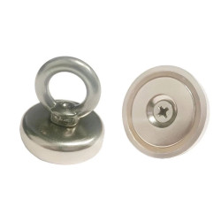 Magnes neodymowy 20mm z uchem, udźwig 6kg
