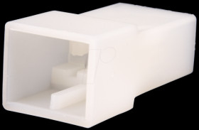 Housing for flat connector, 2-pin