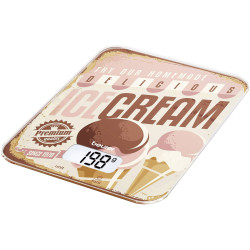 Beurer 704.02 Beurer KS 19 Kitchen scales Digital Ice-Cream Light brown