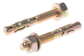 Śruba kotwiąca dł 75mm M10 Stal wysokowęglowa Ø 10mm RS PRO Kotwa