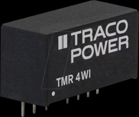 TMR 4-4813WI DC/DC converter TMR 4WI, 4 W, 18-75/15.0 VDC, SIP-8