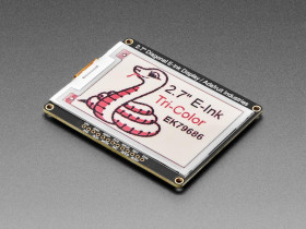 Adafruit 2.7" Tri-Color eInk / ePaper Display with SRAM