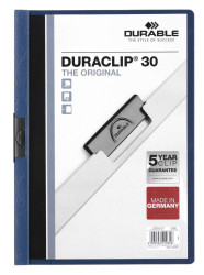 Durable DURACLIP 30 A4 Folder Dark Blue
