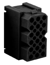 Obudowa złącza 18-pinowe 6-rzędowe Souriau Sunbank by Eaton Żeński Montaż na panelu SMS Złącze PCB do szybkich połączeń