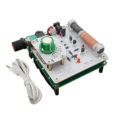 Nadajnik radiowy AM AMTMW207 525~1605kHz na fale średnie,źródło AM z kablem sygnałowym z wtykiem 3,5 mm,zmontowana płytka DIY.