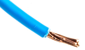 Przewód montażowy 16 mm² Niebieski RS PRO LSNH EI5 450 V DC, 750 V AC dł. 100m 7/1,7 mm 90°C BS EN 50525-3-41:2011