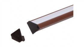 Zaślepka Pcv Corner Brązowa