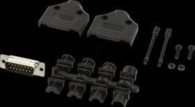 MHDTPPK15-DB15P-K D-Sub male, 15-pin