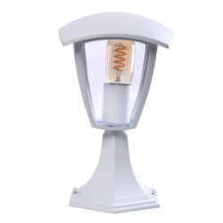 Lampa ogrodowa stojąca FOX WHITE 1xE27 Mała EKO3513 Milagro