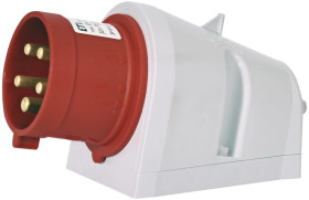 32A, 400V, 3P+N+PE, Wtyk odbiornikowy stały IP44 EP 3253 004482063