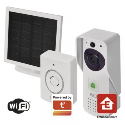 GoSmart Dzwonek wideo IP-09D z Wi-Fi, akumulatorem i panelem solarnym H4030