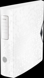 11060001 180° lever arch file Active WOW white, 80 mm