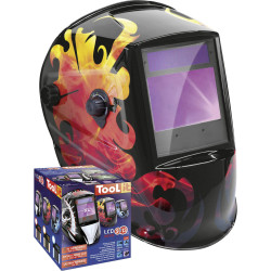 Toolit 044098 Welder&#x27;s Hard Hat Black EN 175/EN 397 Certified