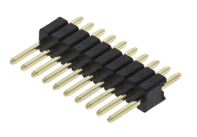 Złącze szpilkowe 10-pinowe raster: 1.27mm -rzędowe HARWIN Przewlekany 1.0A