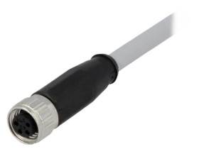 Złącze M8 żeńskie proste 1,5m 4-PIN 21348100481015