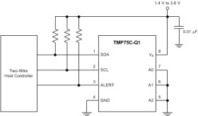 1°C Accuracy, Digital Temp Sensor w/ 2-Wire Interface & Alert