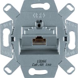 Mechanizm gniazda komputerowego UAE 1-kr (RJ45), ekran., kat.6a iso