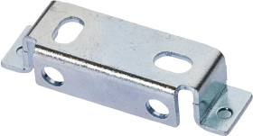 Szyna DIN wg EN60715, 7,5x10x35mm, stal chromowana, perforacja, AL000015