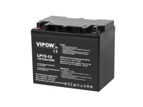 Akumulator żelowy VIPOW 12V 75Ah