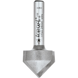 Trend 11/3 x 1/4 TCT V-Groove Cutter 45&#xB0; 9.2 x 19.1mm
