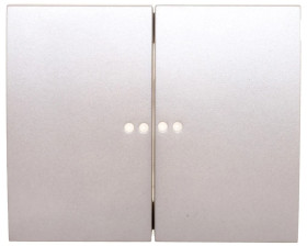 SISTENA LIFE Klawisz podwójny z podświetleniem pearl 771579