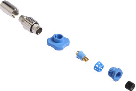 Złącze wielostykowe przemysłowe 5-pinowe Subminiaturowe Montaż na kablu Wtyczka TE Connectivity