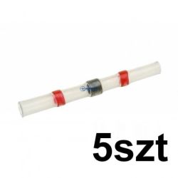 szybkozłączka rurka termokurczliwa z cyną 0,5-1,0mm2 5sztuk