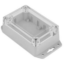 Z128UJp TM Obudowa uniwersalna 40x70x105 ABS-PC JASNOSZARA