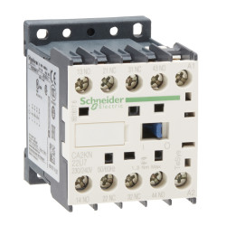 Stycznik Schneider Electric 10 A 2NO + 2NC Montaż na szynie DIN Śruba CA2KN22U7
