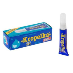 Klej KROPELKA żel 3g niebieski BRIPOX (1szt)
