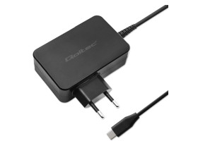 Ładowarka USB-C PD 100W 5÷20V/3÷5A GaN POWER PRO Qoltec
