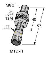 Czujnik indukcyjny Turck BI2U-EG08-AP6X-H1341, 10 - 30 V, 1 szt.