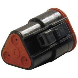 TE Connectivity DT06-3S-CE06 DT Series Connector Housing Contacts Fuse Wedge