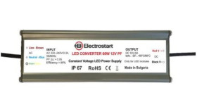 CV LED Power Supply 60W PF0.9 12V IP67 - 980060001200376 - Zasilacz LED stałonapięciowy