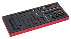 Pojemnik na narzędzia, W 181mm, L 445mm, H 35mm