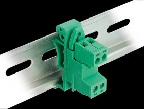 66078 Terminal Block Set, DIN Rail 2 pin