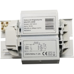 Statecznik elektromagnetyczny do lamp wysokoprężnych 100W OSP-0012 Helios