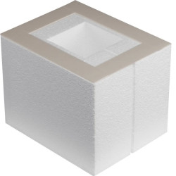 tehalit.UK System szalunkowy element VE09 200x253mm wys. 200mm styropian SEVE09200