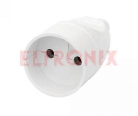 NASADKA SIECIOWA GN161 BIAŁA 16A/250V