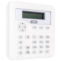 ABUS AZBE10000 Terxon SX Control Unit LCD Panel 4-Wire Bus Elegant White