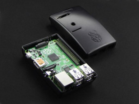 Raspberry Pi 3B &amp; 3B+ Arc Enclosure - Black