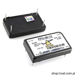 PP3-48-12 DC-DC 48V to 12V 0.24A THT NEMICLAMB